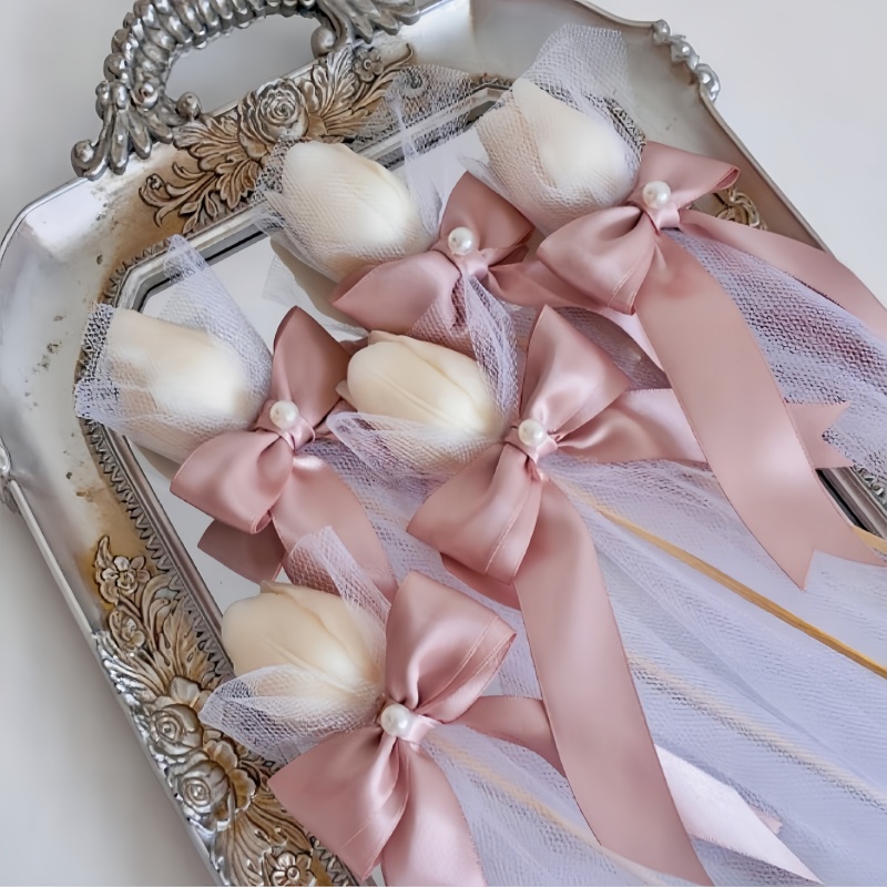 Paraffin Wax - 5 candele profumate al tulipano su