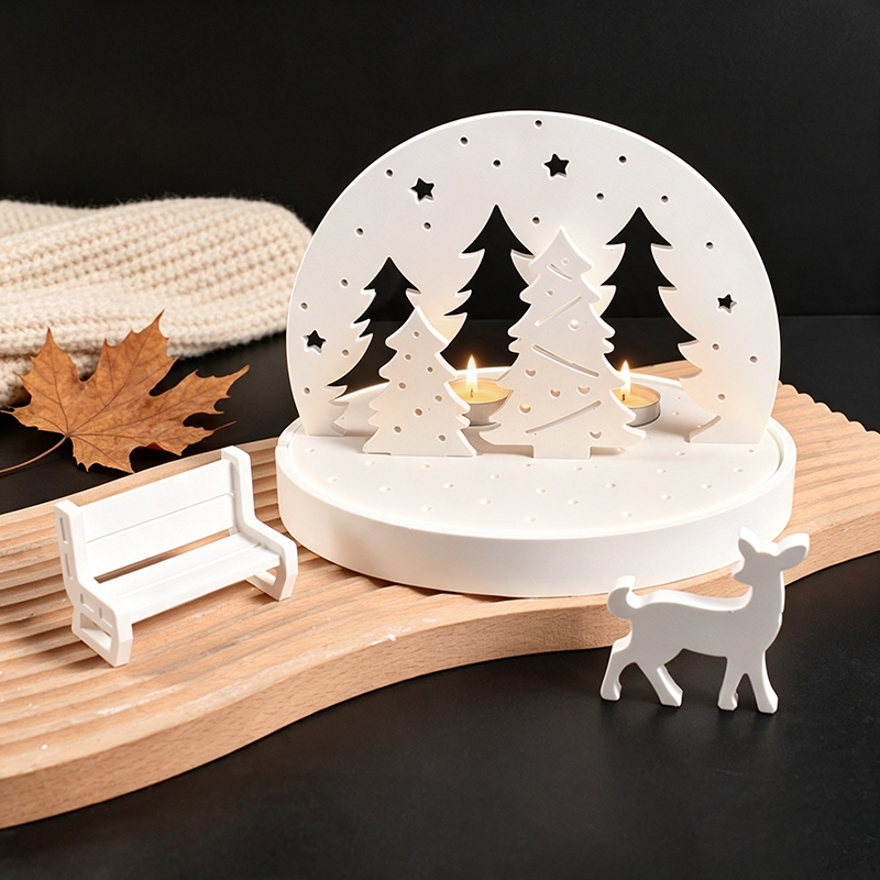 Candle Making Kit - Stampi in silicone per portacandele a