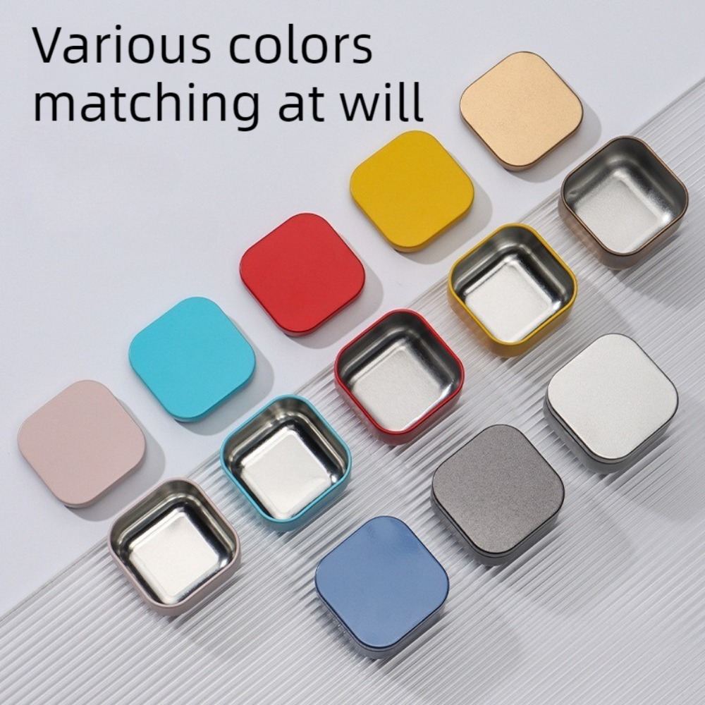 Candle Containers - 20 pezzi di barattoli quadrati vuoti