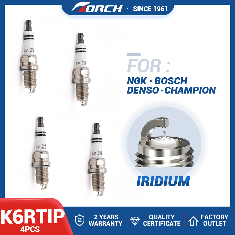 Candle Lighter - 4PCS Iridium Candela TORCH K6RTIP Sostituire