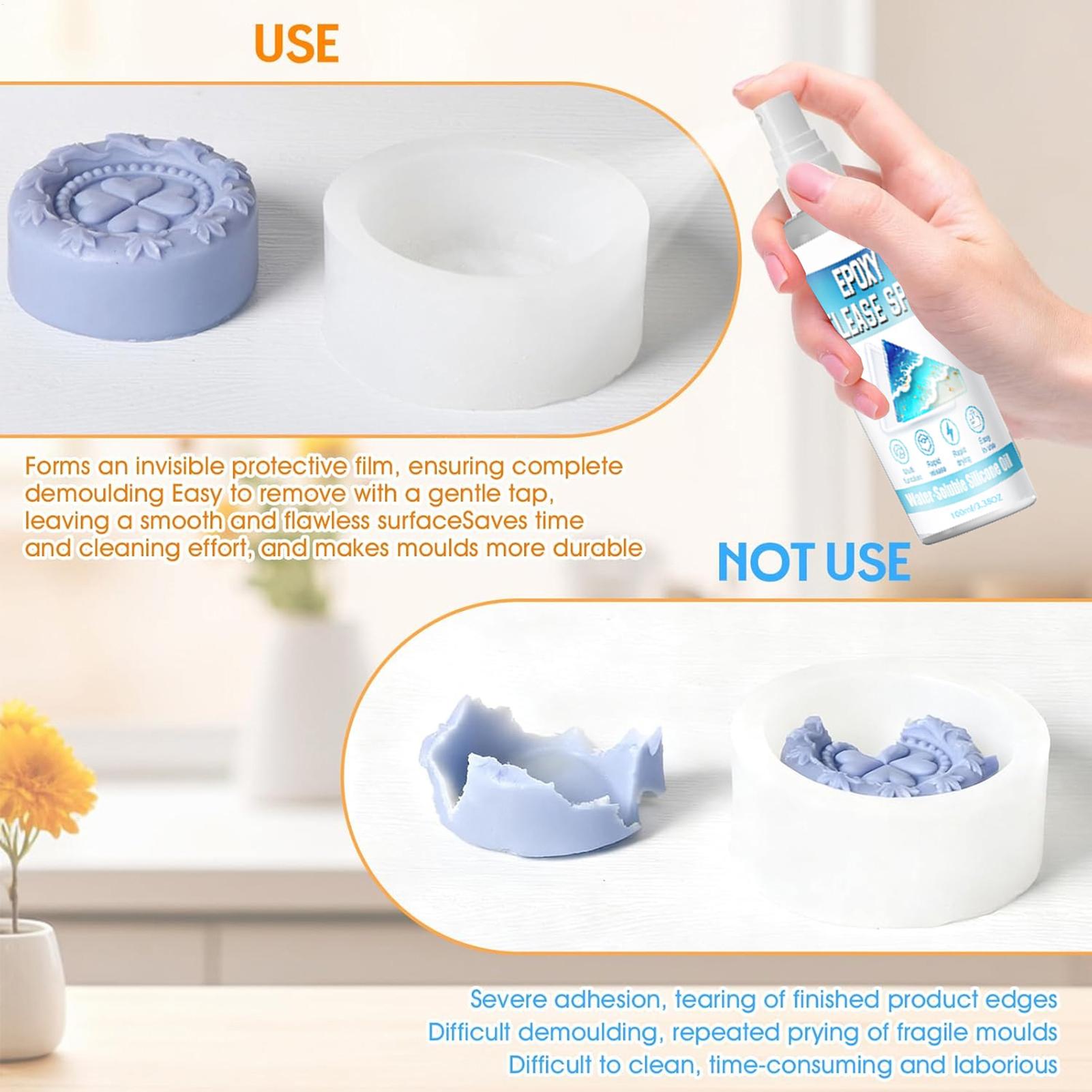 Spray Antiaderente al Silicone - Candle Molds recensione e prezzo