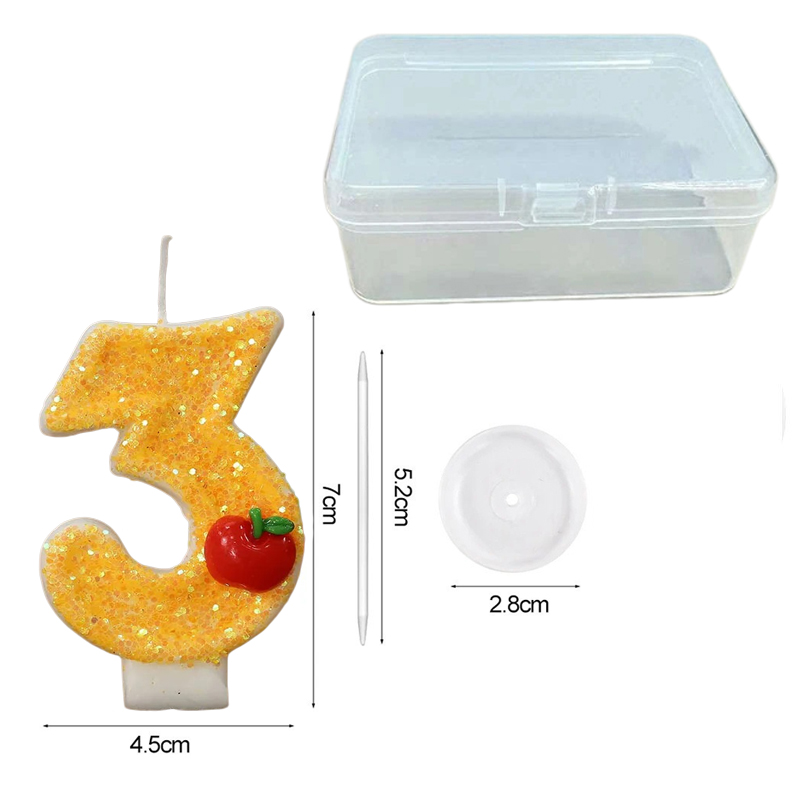 Candela Digitale Gialla a Form - Paraffin Wax recensione e prezzo